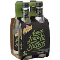schweppes traditional lemon, lime & bitters