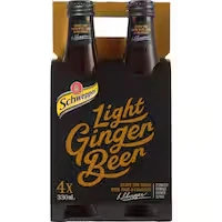 schweppes traditional ginger beer light