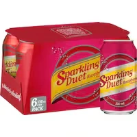 sparkling duet soft drink raspberry
