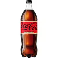 coca cola soft drink zero sugar zero caffeine