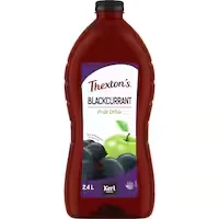 thextons fruit drink blackcurrant