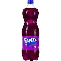fanta soft drink grape flavour