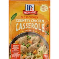 mccormick slow cookers recipe base country chicken casserole