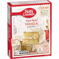 betty crocker cake mix vanilla