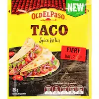 old el paso taco seasoning fiery spice mix
