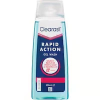 clearasil ultra rapid action facial wash gel