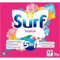 surf laundry powder 5 in 1 tropical