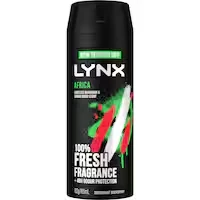 lynx deodorant body spray africa