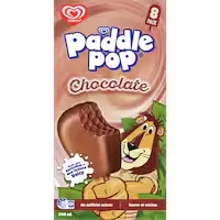 streets paddle pop ice cream on stick chocolate 544ml