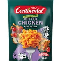 continental pasta & sauce butter chicken