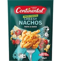 continental pasta & sauce cheesy nachos