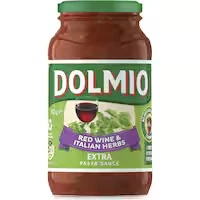 dolmio extra pasta sauce red wine & italian herb