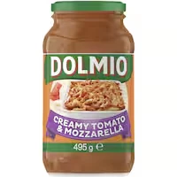 dolmio pasta bake pasta sauce creamy tomato & mozzarella