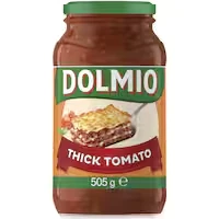dolmio pasta sauce thick tomato lasagne