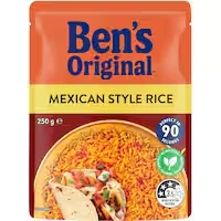 bens original microwave rice mexican