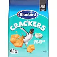 bluebird crackers sour cream & chives