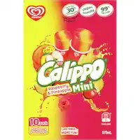 streets calippo iceblocks mini raspberry pineapple