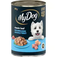my dog wet dog food chicken & turkey banquet