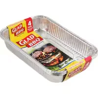 glad bbq foil tray 28 x 18 x 5cm