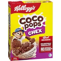 kellogg's cereal cocopops chex