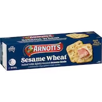 arnotts crackers sesame wheat