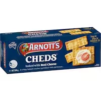 arnotts crackers cheds