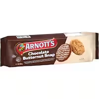 arnotts chocolate biscuits butternut snap