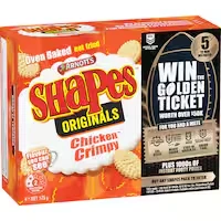 arnotts shapes crackers chicken crimpy