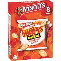 arnotts shapes crackers mini chicken crimpy 200g