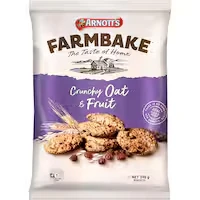 arnotts farmbake cookies crunchy oat & fruit