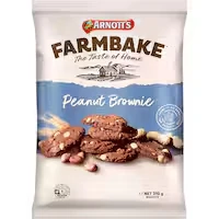 arnotts farmbake cookies peanut brownies