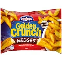 birds eye golden crunch wedges original batered