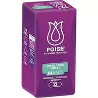 poise incontinence liners extra long