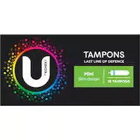 u by kotex tampons mini