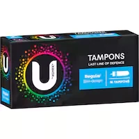 u by kotex tampons regular