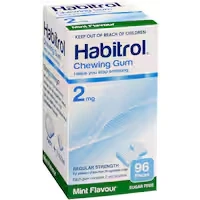 habitrol quit smoking product mint flavour gum 2mg
