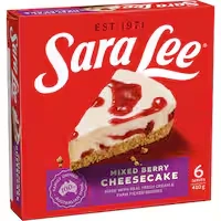 sara lee cheesecake mixed berry