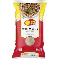 sunrice white rice calrose medium grain