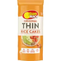 sunrice thin rice cakes original