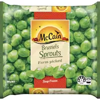 mccain frozen brussels sprouts