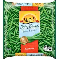 mccain frozen green baby beans