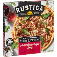 mccain rustica pizza australian angus beef