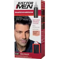 just for men hair colour real black
