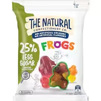 the natural confectionery co. lollies frogs reduced sugar