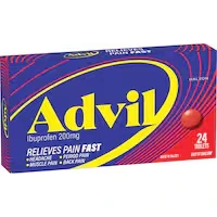 advil ibuprofen pain & fever relief tablets 200mg