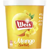 weis sorbet mango dairy free
