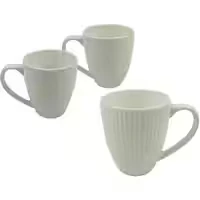 food guru mug white textured