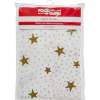 food guru table cloth flannel back 132 x 228cm