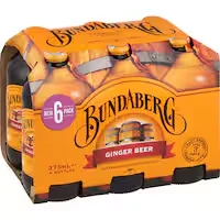 BUNDABERG GINGER BEER DIE 10PACK 375ML