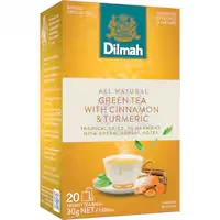 dilmah green tea with cinnamon & turmeric